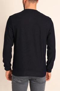 Men's Grey Sweatshirt Latest Durable Design Factory Supplier Waterproof Knitted Weave Best New Arrival for Sale - Product Image 6