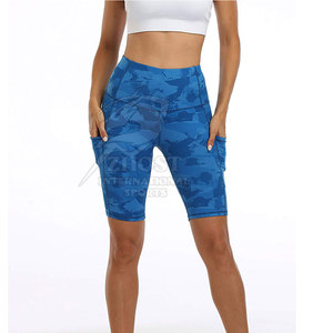 Shorts de yoga de qualité supérieure fabriqués au Pakistan, meilleur matériau pour la salle de sport, l'entraînement, la course à pied et un style de vie actif - Product Image 4