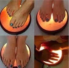 Lámpara de cuenco de media cúpula de sal del Himalaya, respetuosa con el medio ambiente, estilo musical de amor tallado, técnica pulida, luz relajante, regalo, artesanías naturales - Product Image 4