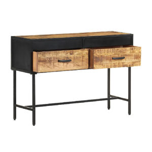 Mesa de consola estilo granja superventas con estante de almacenamiento Muebles de sala de estar personalizables DE LA India - Product Image 6