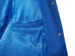 2023 hommes décontracté 100% laine écologique respirant Hip Hop Streetwear support université veste Baseball Design broderie hiver - Product Image 4