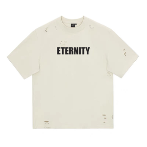 เสื้อยืดผ้าฝ้าย100% โอเวอร์ไซส์วินเทจสำหรับผู้ชายเสื้อยืดสไตล์วินเทจทรงแบ็กกี้300 GSM - Product Image 2