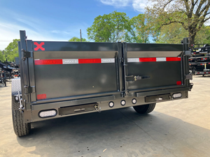 NUEVO 7x14 2ft 14K Dump Trailer Barn Door/ Spread Gate- - Product Image 4