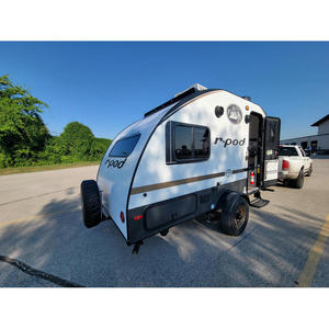 Caravana Mini RPOD Usada en Tendencia, Modelo 2026, Serie 171, Aluminio Negro, Remolque de Viaje para 2 Personas FR2602 - Product Image 4