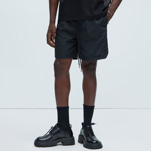 Pantalones cortos transpirables de entrenamiento atlético para hombre, pantalones cortos de compresión de doble capa de secado rápido de alta elasticidad para hombre - Product Image 1