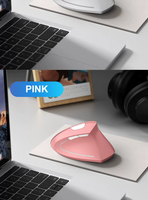 Pasokan grosir stok tersedia pabrik Mouse tangan kanan vertikal generasi ke-5 Mode ganda nirkabel isi ulang