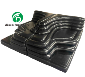 Muebles de Lujo para el Hogar, Sofá Seccional Modular de Cuero Nórdico, Sofás Modernos para Sala de Estar, Sofá Terrazza para el Hogar - Product Image 1