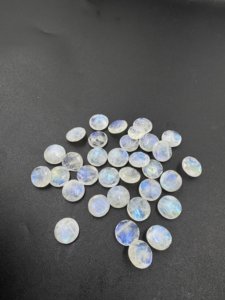 พลอยธรรมชาติเจียระไนสีรุ้งรูปร่างกลมเกรดพรีเมี่ยมหลวมสำหรับทำเครื่องประดับ - Product Image 4