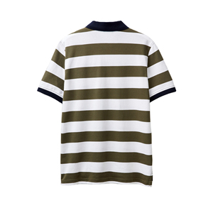 2025 nouveau polo pour hommes été coton solide trois couleurs respirant Premium à manches courtes col montant polos décontractés - Product Image 2