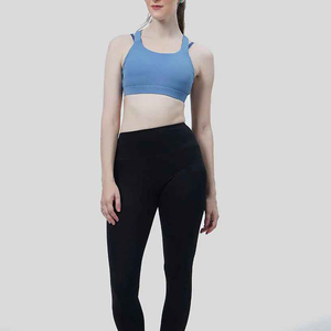 Conjuntos de Yoga Deportivos para Mujer, Estilo 2024, Conjunto de Top Deportivo y Pantalones Cortos de Yoga, Venta al por Mayor, Personalizado, Sexy, con Soporte - Product Image 5