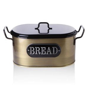 Panier à pain en métal design zig zag, vente en gros directe au prix d'usine, stockage et organisation des conteneurs à pain - Product Image 5