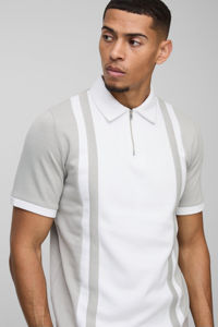 Polos de hombre en blanco con diseño personalizado, camisetas polo informales de manga corta de algodón 100% lisas con logotipo bordado OEM de alta calidad. - Product Image 2