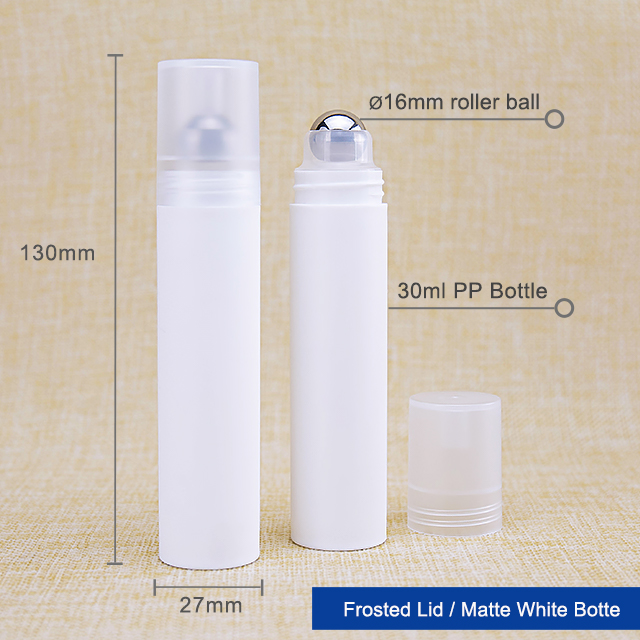 White Bottle with SUS304 Ball