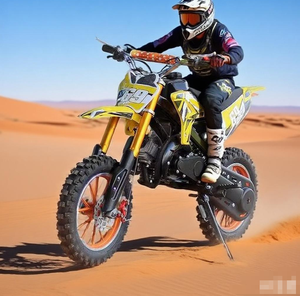 Nueva motocicleta de montaña para niños de dos tiempos de tracción manual de un solo cilindro todoterreno de conejo - Product Image 4