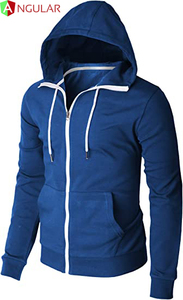Chaqueta con cremalleras cálidas para hombre y mujer, sudadera con capucha de estilo de moda, logotipo personalizado, bordado - Product Image 2