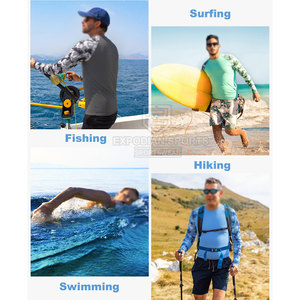 Vêtements de chasse de qualité supérieure Chemises de chasse à manches longues pour hommes Tissu extensible doux Couleur personnalisée T-shirts de chasse - Product Image 5