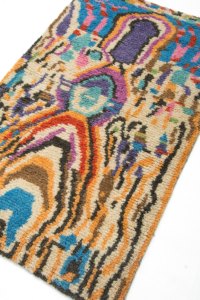 พรมงานฝีมือระดับพรีเมียมทำด้วยมืออเนกประสงค์โบฮีเมียนพร้อมขนาดปรับแต่งได้และการออกแบบที่ทันสมัย - Product Image 3