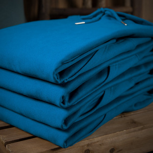 Alta calidad 460gsm 100% algodón polar Unisex hombres en blanco personalizable Logo Sudadera con capucha - Product Image 4