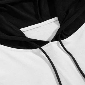 Survêtement personnalisé OEM, survêtement, sweat-shirt avec impression brodée en 3D du logo, short à capuche, ensemble 2 pièces, jogging, survêtement pour homme - Product Image 4