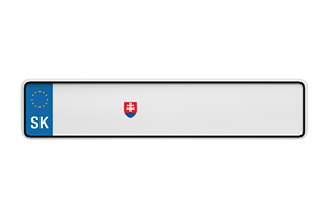 Plaques d'immatriculation en aluminium personnalisées pour les pays européens - Product Image 6
