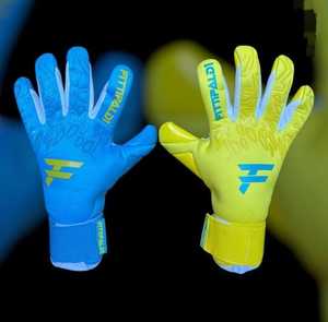 Gants de gardien de but personnalisables Poignée de qualité professionnelle: latex allemand de 4mm assure un football en gros personnalisé de haute qualité - Product Image 6