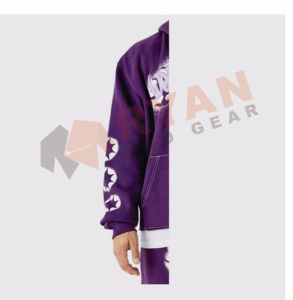 ชุดวอร์มลำลองสำหรับผู้ชายขนาดใหญ่พิเศษชุดวิ่งมีฮู้ดสำหรับฤดูหนาวไซส์พิเศษ - Product Image 4