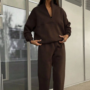 <b>Women</b> Oversized Tracksuit Set Loose Fit Jogging Suit Hoodie and Sweatpants Athleisure Wear <b>for</b> Street Style and <b>Gym</b> Custom - Product Image 1