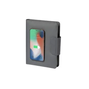 Gredox A5 Power Bank Wireless in RPET, Gadget Promozionale Sostenibile con Ricarica Wireless - Product Image 3