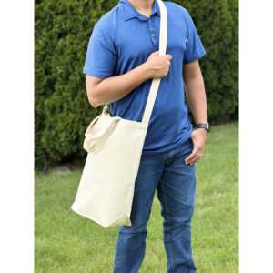 Sac à main bandoulière en cuir véritable urbain, couleur unie, fermeture éclair, décoration de lettres brodées, sacs en toile de polyester - Product Image 3