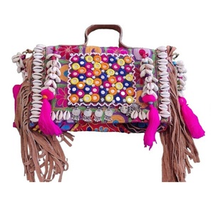 Ladies Shoulder Banjara Bag Custom Luxury Vintage Embroidery Clutch Bag for Women Shopping Evening Shoulder Bags Wholesale 2023 - Product Image 4