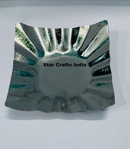 Thickened Creative Stainless Steel Fruit Tray Snack Fruit <b>Platter</b> modern serving tray Standard Serving Tray Decoration Kitchen - Product Image 2