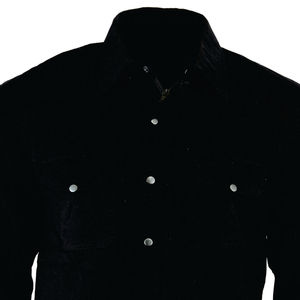 Custom Turn Down Collar Distressed Patch Embroidery 100% Cotton Button up Long <b>Sleeve</b> Flannel Plaid Shirt for Men racing jersey - Product Image 5