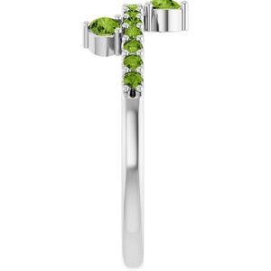 Anillo de Compromiso Stuller de 14KW con Acentos, Modelo 72449:156P - Product Image 4