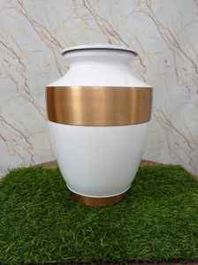 Urnas de cremación personalizadas de Metal de alta calidad, urna de latón para cenizas, adultos, mascotas, suministro funerario hecho a mano - Product Image 6