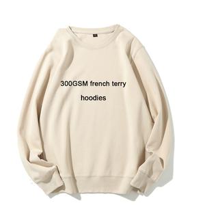 Ropa informal de cuello redondo, sudadera para hombre, ropa de calle, sudaderas y sudaderas personalizadas para hombre, fabricantes de ropa, tinte de Color sólido - Product Image 1