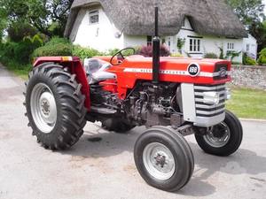 Tractor de rueda Massey Ferguson 188 4WD restaurado con componentes centrales bomba de motor caja de cambios 60HP Gear Drive uso agrícola - Product Image 2