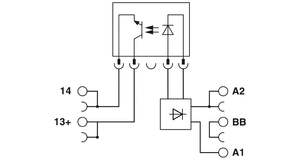 PLC-OPT-24DC/V8C/SEN - Módulo de relé de estado sólido - Product Image 2