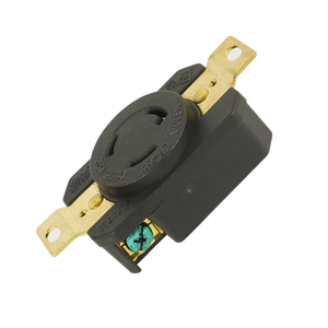 <b>Electrical</b> plug NEMA L6-20R 20A 250V Sturdy Locking Receptacle suitable for Safeguarding power sources - Product Image 3