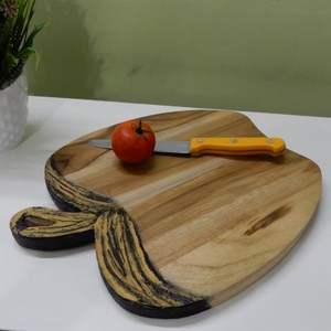 Planche à fromage planche à découper blocs à découper une seule pièce en bois naturel meilleure qualité pour la décoration de la maison planche à découper - Product Image 3