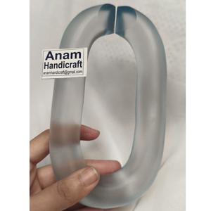 Adornos de Pared de Cadena Acrílica Modernos Personalizados, Hechos a Mano, Adornos Colgantes de Resina Modernos para Decoración del Hogar, Listos para el Festival Diwali - Product Image 1