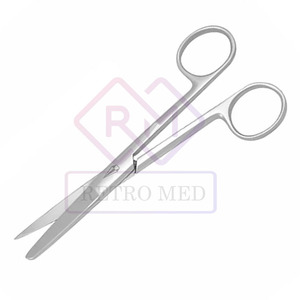High Quality Stainless Steel Surgical Scissors Dressing Scissors Pointed/ Rounded Straight 145mm by MEDICAB INSTRUMENTS - Product Image 5