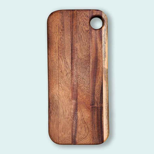 Tabla de cortar ecológica de madera, accesorios de cocina, tabla de cortar de madera 100% natural - Product Image 4