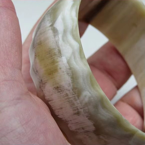 CORNE PARFAITE DURABLE faite à la main de luxe en gros naturel buffle boeuf corne de vache bracelet bijoux de mode pour hommes et femmes - Product Image 5