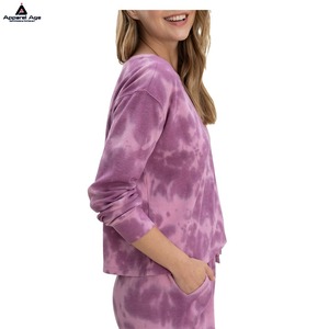 2025 nuevo verano Mujer Tie Dye bordado letra camiseta manga corta de gran tamaño Jersey Top cuello redondo pulóver Casual Hip Hop - Product Image 4