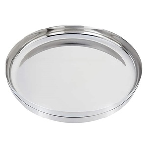 Pièce unique de sous-plaque plaquée de couleur bleue, fabriquée à la main, avec un design unique et des matériaux de très grande qualité pour les restaurants - Product Image 6