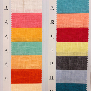 High Quality <b>Cotton</b> <b>Linen</b> Starch Finished Shirt <b>Fabric</b> Micon Signature 58 Global Export Supply - Product Image 1