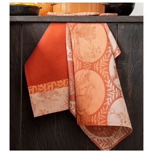 Tailor Made Waffle Cotton Eco-Friendly Leaf Printed Kitchen <b>Towel</b> Soft <b>Quick</b> <b>Drying</b> Dishcloth Customizable for Furniture Car - Product Image 4
