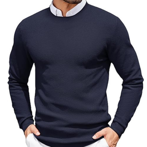 เสื้อถักผ้าฝ้ายแบบสวมหัวพิมพ์โลโก้ออกแบบได้ตามต้องการ - Product Image 2