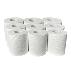 Papier hygiénique Pâte de bambou 10 rouleaux par paquet Rouleaux de papier hygiénique doux et confortables Fabricant OEM - Product Image 2