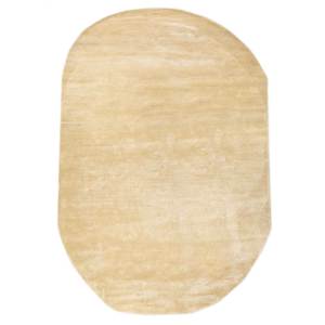 Tapis en viscose tufté à la main de style bohème Cera Gold, motif puzzle rectangulaire pour la maison, la chambre, le couloir ou le salon - TPV-5018 - Product Image 1